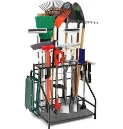 Garden Tool Organizer For Garage Garden Tool Rack Up To 58 Long Handled Tools Ya