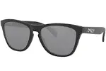 Oakley Frogskins Polarized Sunglasses - Matte Black/Prizm Black