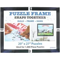 Matte Black Puzzle Frame | 20 x 27 Inches