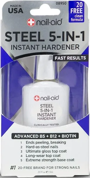 Nail-aid Steel Instant Hardener 2 Pack