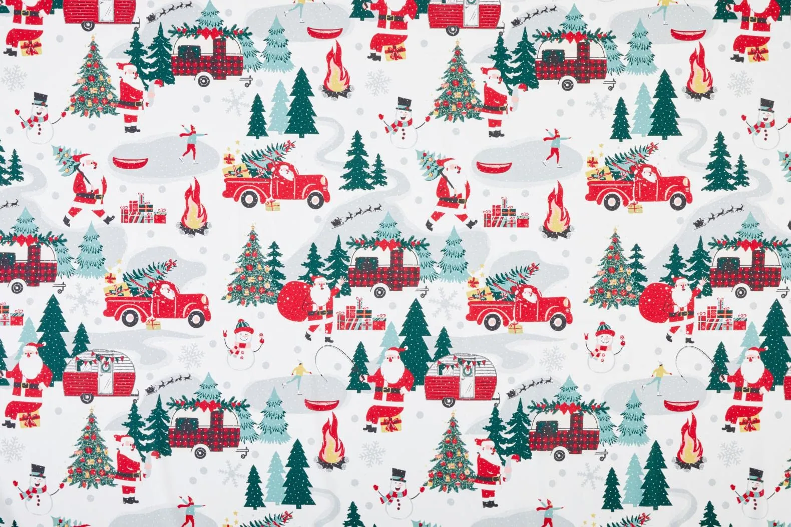 Christmas Camper Bath Collection - Shower Curtain