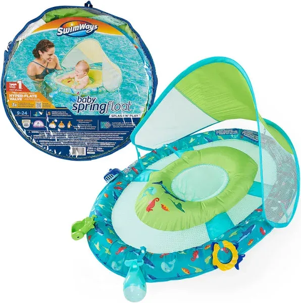 SwimWays Baby SpringFloat Splash N’ Play - 9-24 Months NEW