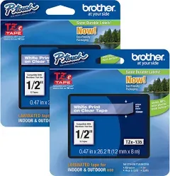 Brother P-touch TZe Laminated Tape