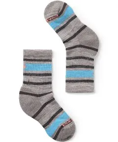 Smartwool Kids' Hike Light Cushion Striped Crew Socks