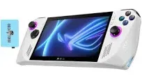 ASUS ROG Ally 7" 120Hz FHD 1080p Gaming Handheld - AMD Ryzen Z1 Processor - 512GB - White