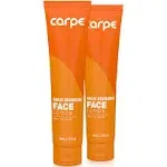 Carpe No-Sweat Face - (Pack of 2) Helps Keep Your Face, Forehead, and Scalp Dry - Sweat Absorbing Gelled Lotion - Plus Oily Face Control - with Silica