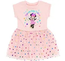 Disney Minnie Mouse Toddler Girls Mesh Dress