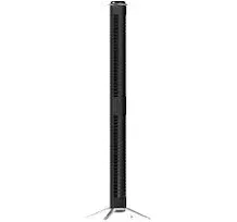 Sharper Image AXIS 47 Airbar Tower Fan with Remote Control, Black