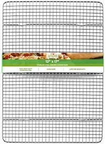 Spring Chef Oven Safe Heavy Duty Stainless Steel Baking Rack and Cooling Rack