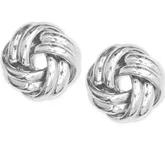 Knot Stud Earrings (035)