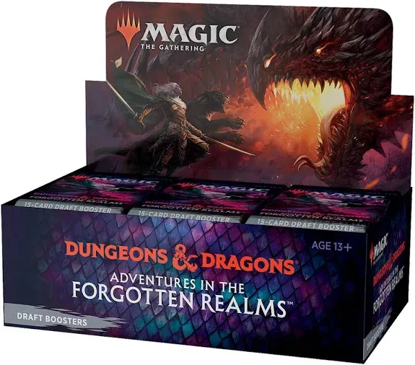 Sealed MTG - Adventures in The Forgotten Realms Draft Booster Box - Sealed