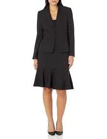 Le Suit Women's Jacket/Skirt Suit