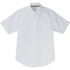 French Toast Boys Short Sleeve Oxford Shirt