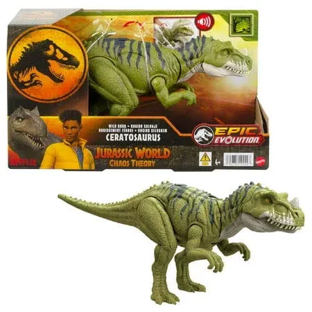 Jurassic World Wild Roar Ceratosaurus Action Figure