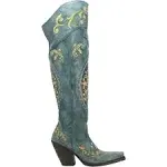 Dan Post Boots Flower Child 10 Women's Blue