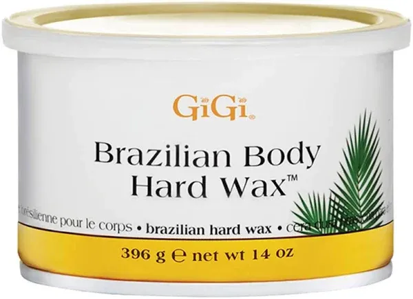 GiGi Brazilian Body Hard Wax, Smooth and Soft Bikini, Non-Strip, Suitable for Se