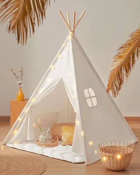 RongFa Teepee Tent for Kidsportable Children Play Tent Indoor Outdoor