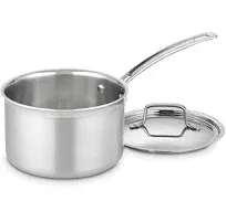 Cuisinart MCP193-18N Multiclad Pro Triple Ply Stainless 3-Quart Skillet