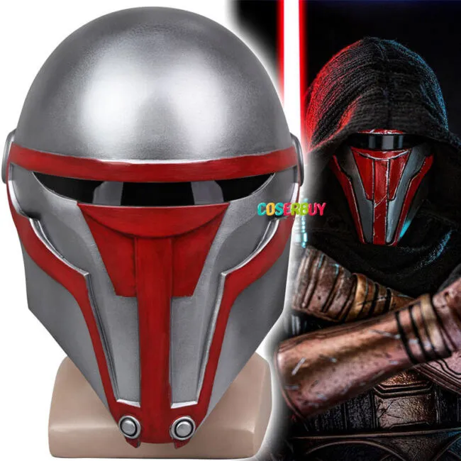 New Star Wars Cosplay Sith Lord Darth Revan Mask Headgear Helmet Halloween Prop