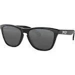 Oakley Frogskins Polarized Sunglasses - Matte Black/Prizm Black