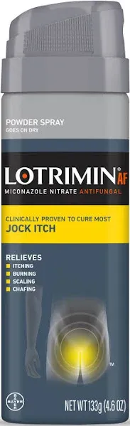 Lotrimin AF Jock Itch Antifungal Powder Spray