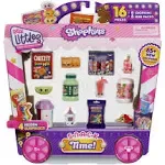 Shopkins Real Littles Snack Time Cart 16 Mini Pieces Duncan Hines Icee Haribo