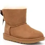 Ugg Kids Mini Bailey Bow II Chestnut / 4