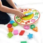 Melissa & Doug Toy, Classic, Shape Sorting Clock