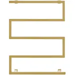 Swiss Madison Voltaire 5-Bar Electric Towel Warmer in Brushed Gold