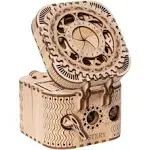 ROKR Treasure Box 3D Wooden Puzzle with Combination Lock Mechanism for