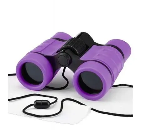 Scotamalone Kids Binoculars Shock Proof Toy Binoculars Set for Age 3-12 Years Old Boys Girls Bird Watching Educational Learning Hunting Hiking