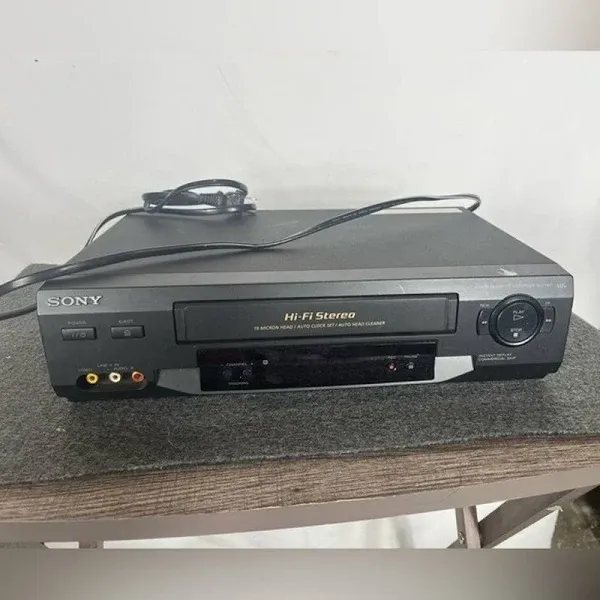 Sony SLV-N51 4-Head Hi-Fi Stereo VHS Recorder Player