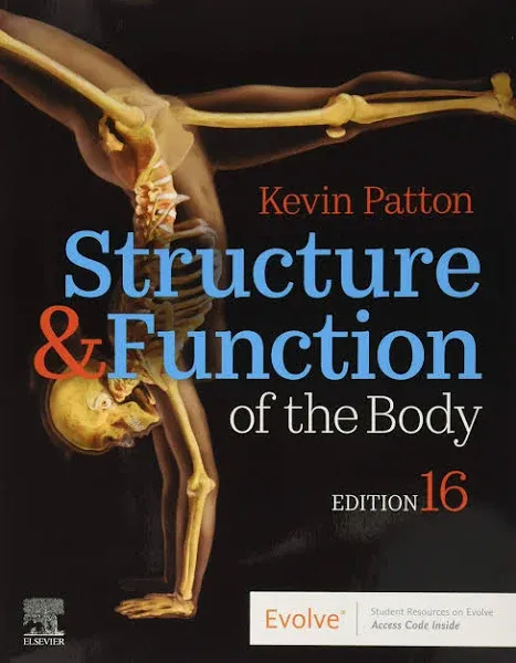 Structure &amp; Function of the Body - Softcover by Kevin T. Patton (English) Paperb