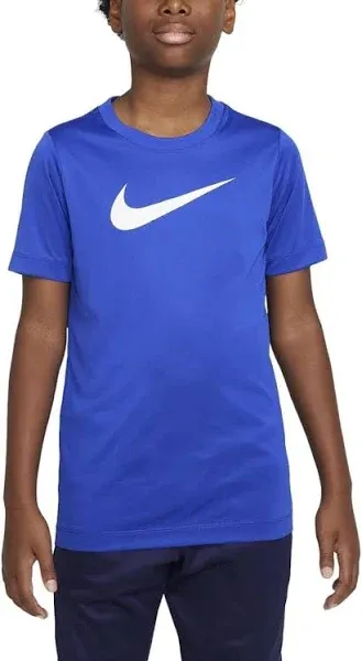 (NEW) Nike Dri-FIT Legend Big Kids&#039; (Boys&#039;) T-Shirt - Navy XL (Sug Ret $25)