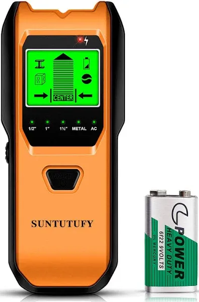 Stud Finder Wall Scanner 5 in 1 Electronic Stud A/c Wire Detector SUNTUTUFY