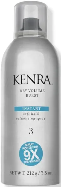 Kenra Dry Volume Burst 3 | Instant Volume Hairspray | Soft Hold Volumizing Sp...