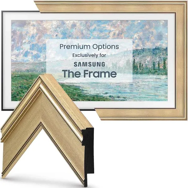 Deco TV Frames Customizable Frame for Samsung The Frame 2021-2023 TV