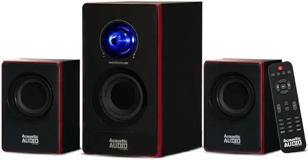  2.1 Bluetooth Speaker System 2.1-Channel Home Theater Speaker System, Black 