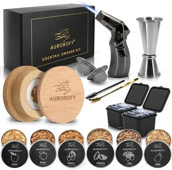 Aurorofy Whiskey Smoker Kit