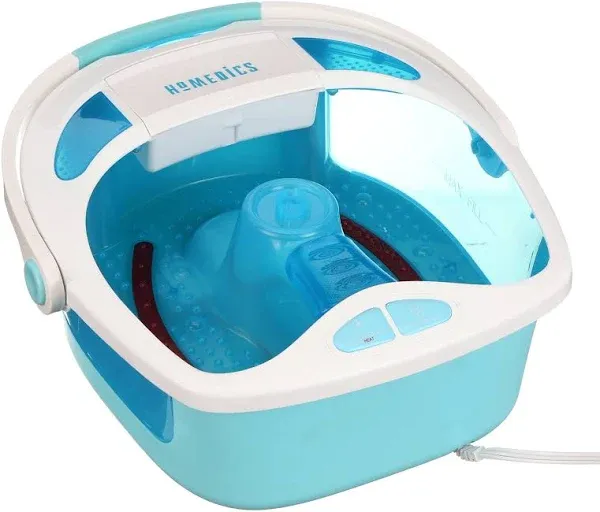 HoMedics Shower Bliss Footspa with Heat Boost Power, Model FB-625H