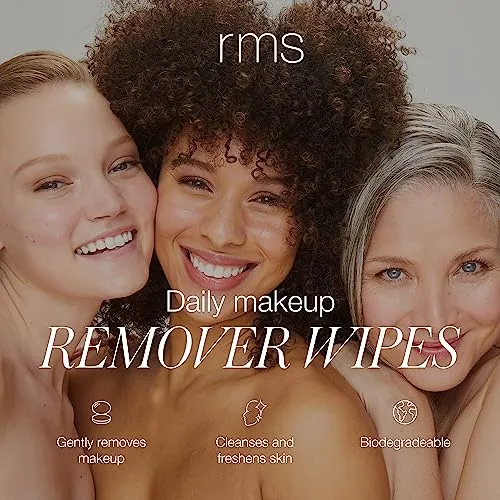 RMS Beauty Ultimate Makeup Remover Wipes. Face Makeup Remover