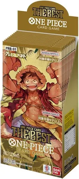 One Piece Anime Trading Card Game Premium Booster BOX 10 packs PRB-01