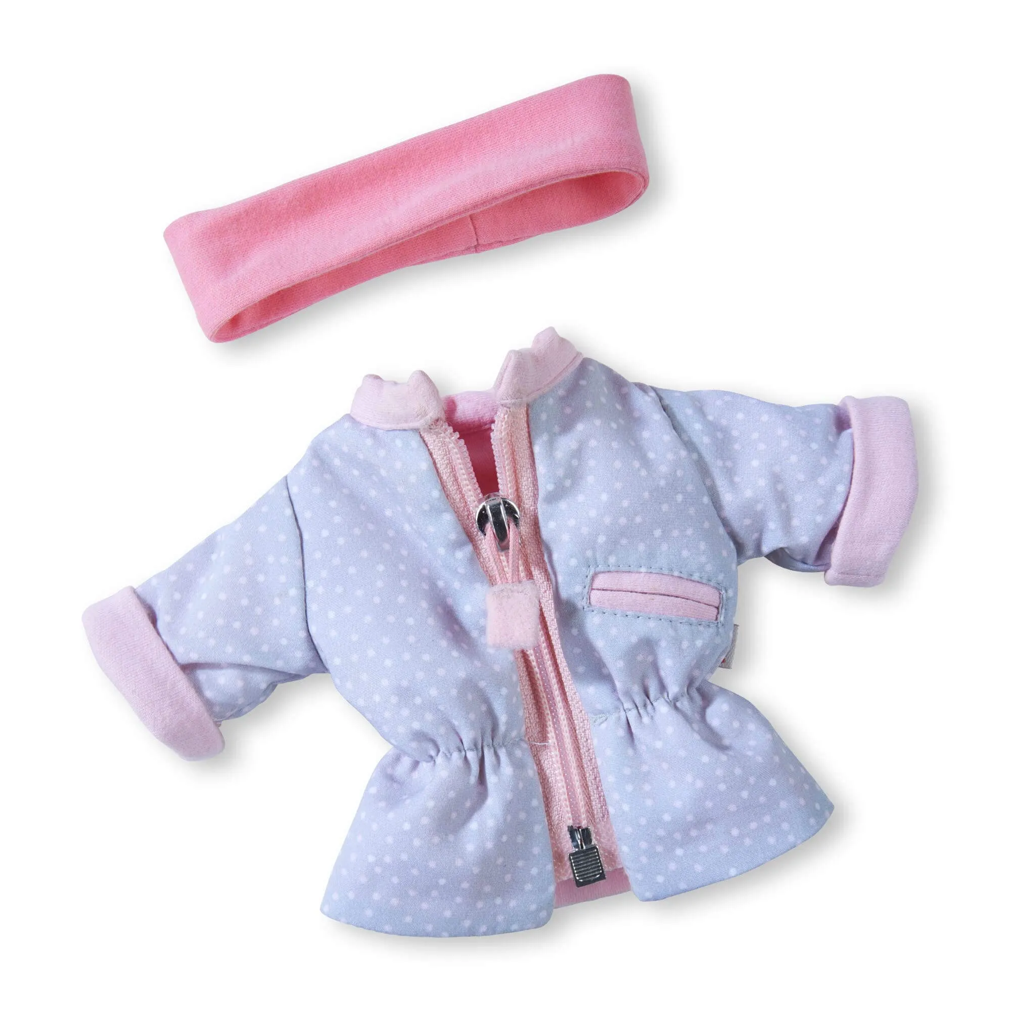 HABA Doll's Dotted Parka Set