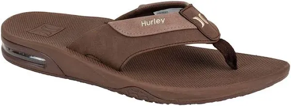 Hurley Men's Flip Flops, Brown