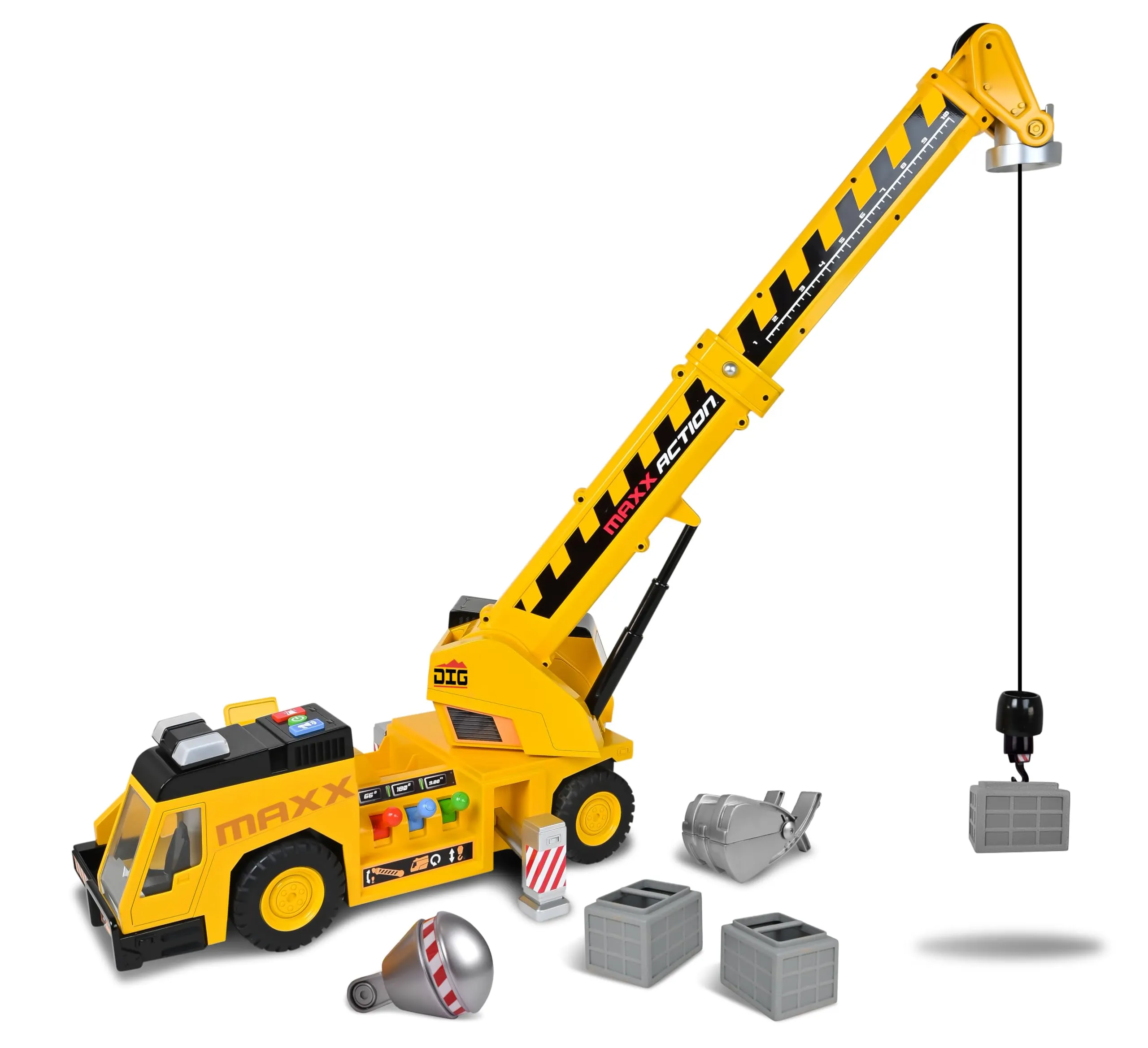 Maxx Action 3-N-1 Mega Crane