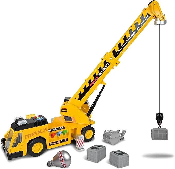 Maxx Action Mega Crane 3-N-1