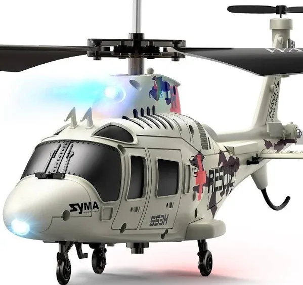 Remote Control Helicopter with Dazzling Night Flights,Unique Simulation Design,