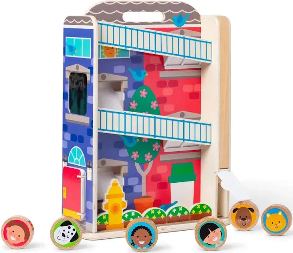 Melissa & Doug GO TOTs Town House Tumble