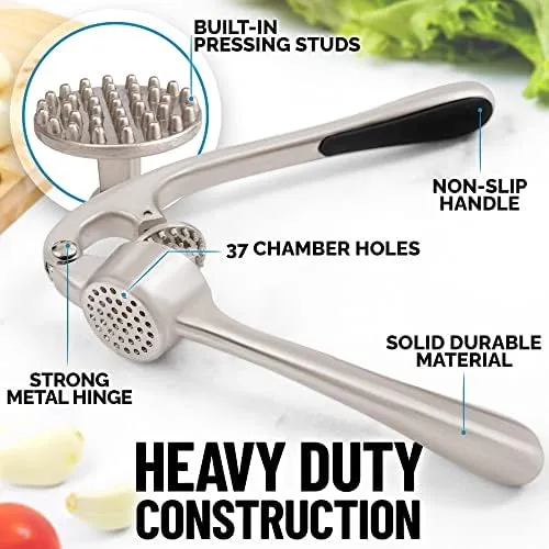 Zulay Kitchen Garlic Press