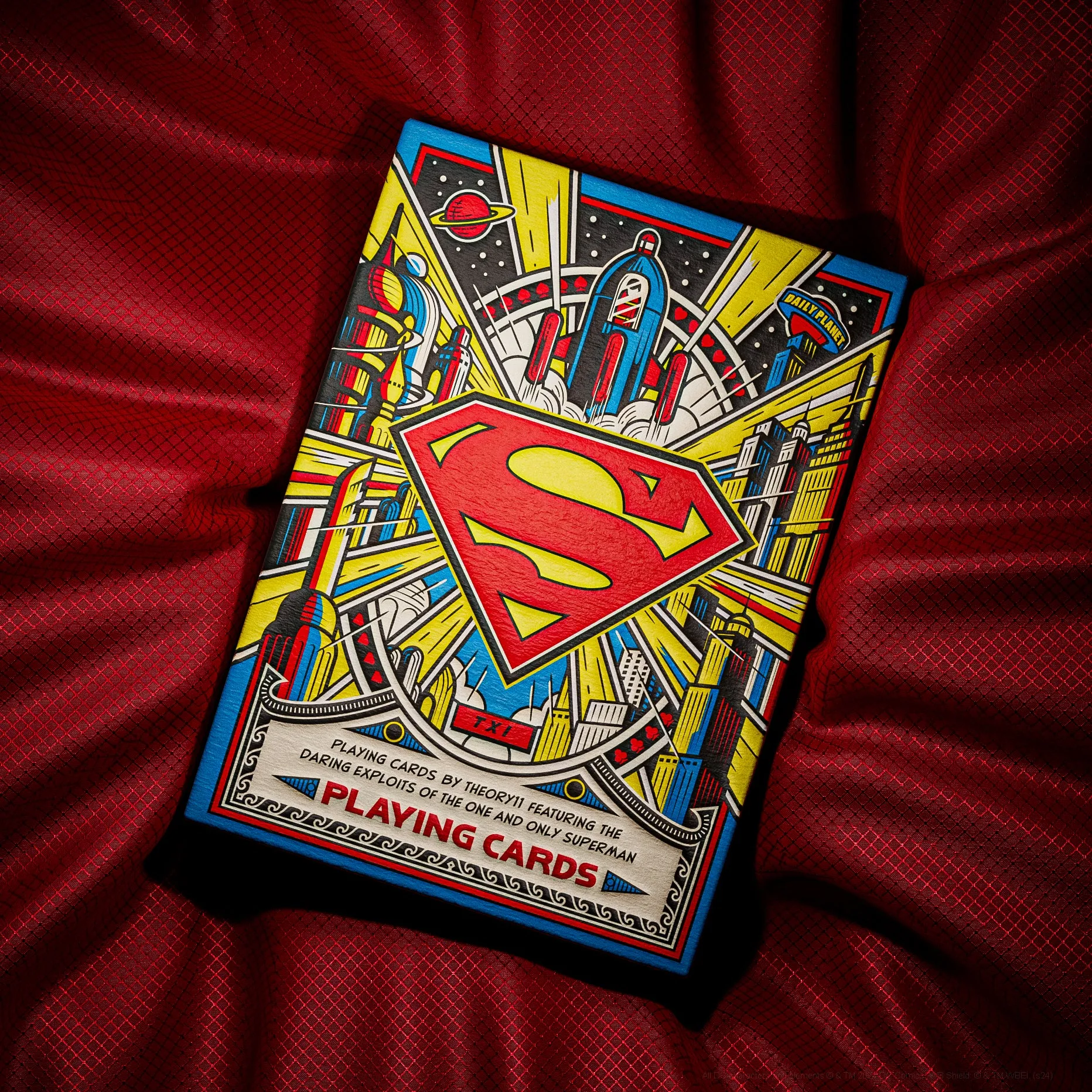 theory11 Superman Playing Cards